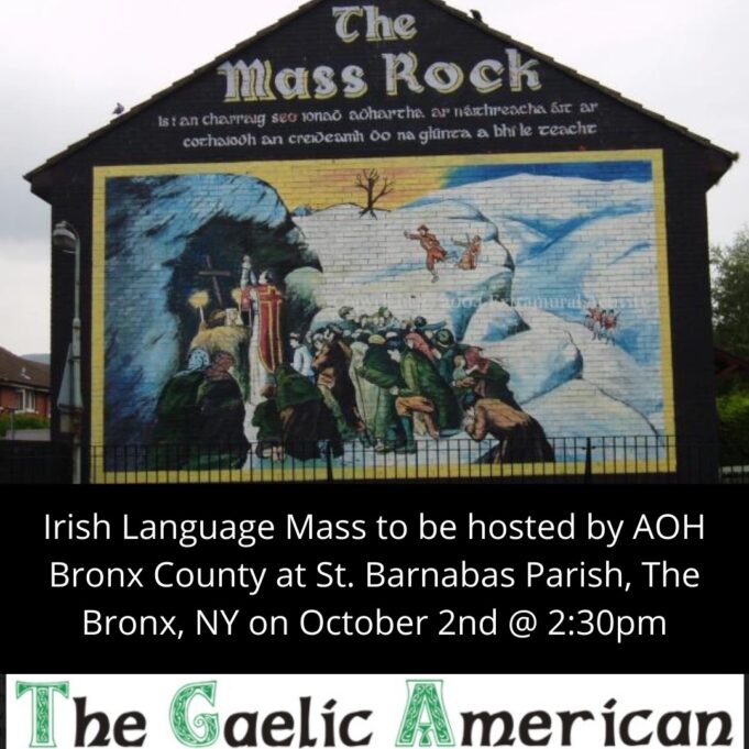 Irish Language Mass for St. Barnabas