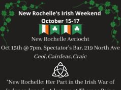 New Rochelle’s Irish Weekend October 15-17