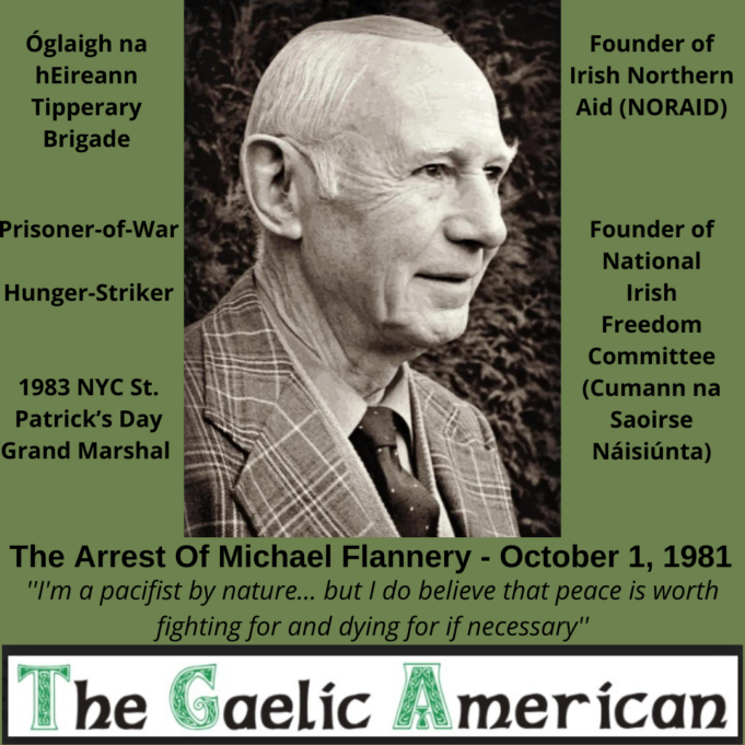 Michael Flannery Arrested – October 1, 1981