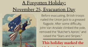 A Forgotten Holiday: Evacuation Day