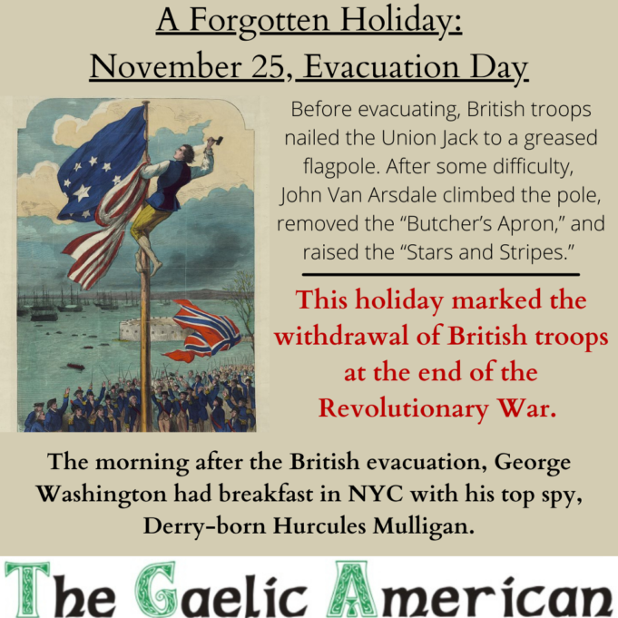 A Forgotten Holiday: Evacuation Day