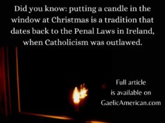 A Christmas Candle In The Window