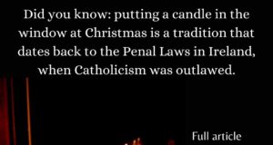 A Christmas Candle In The Window