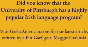 Gaeilge At Pitt