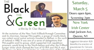 The Black & The Green: NY Irish Center Movie Showing