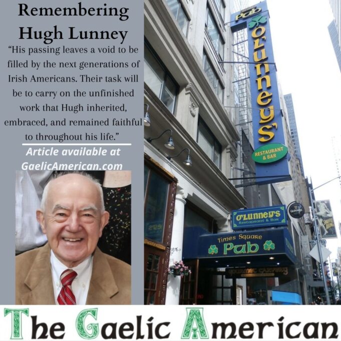 Hugh Lunney Remembered