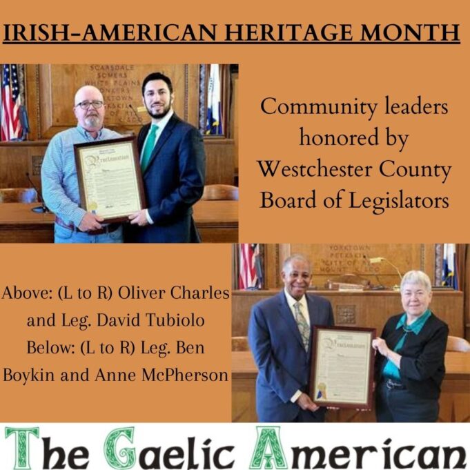 Irish-American Heritage Month In Westchester