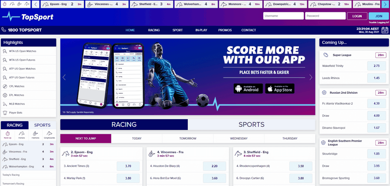 TopSport: Betting Review TopSport: Betting Review